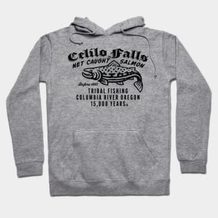 Celilo Falls Fishing Hoodie